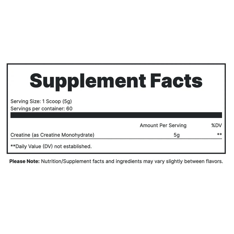 REDCON1 Creatine Monohydrate 60 Servings