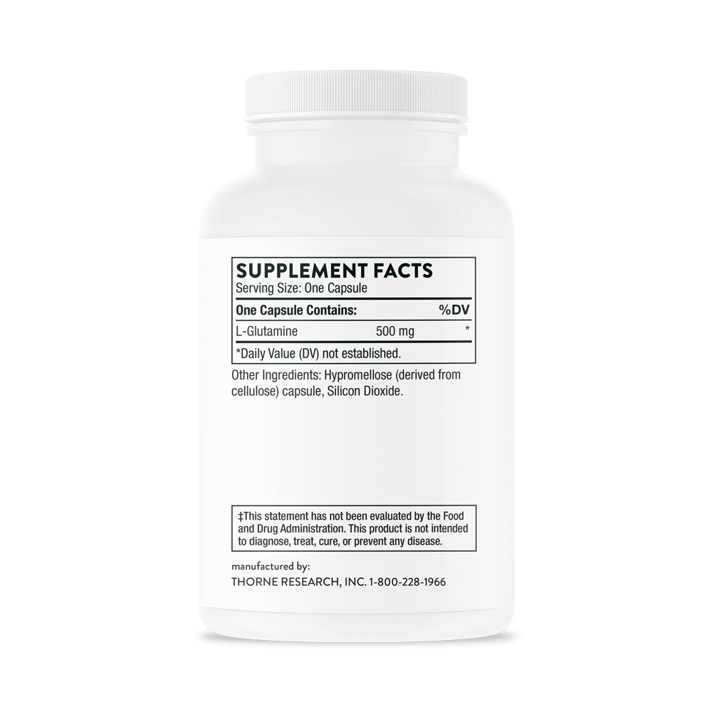 THORNE L-Glutamine 90 Capsules