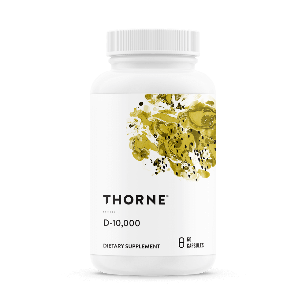 THORNE Vitamin D-10,00 60 Capsules