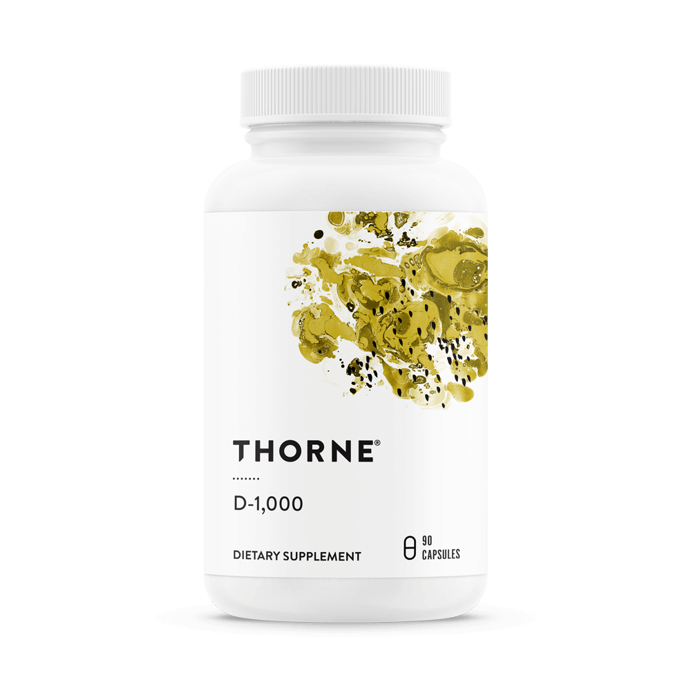 THORNE Vitamin D-1,000 90 Capsules