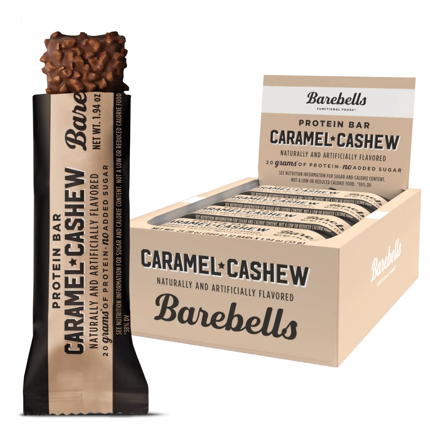 Barebells Protein Bar Caramel Cashew 12-Pack
