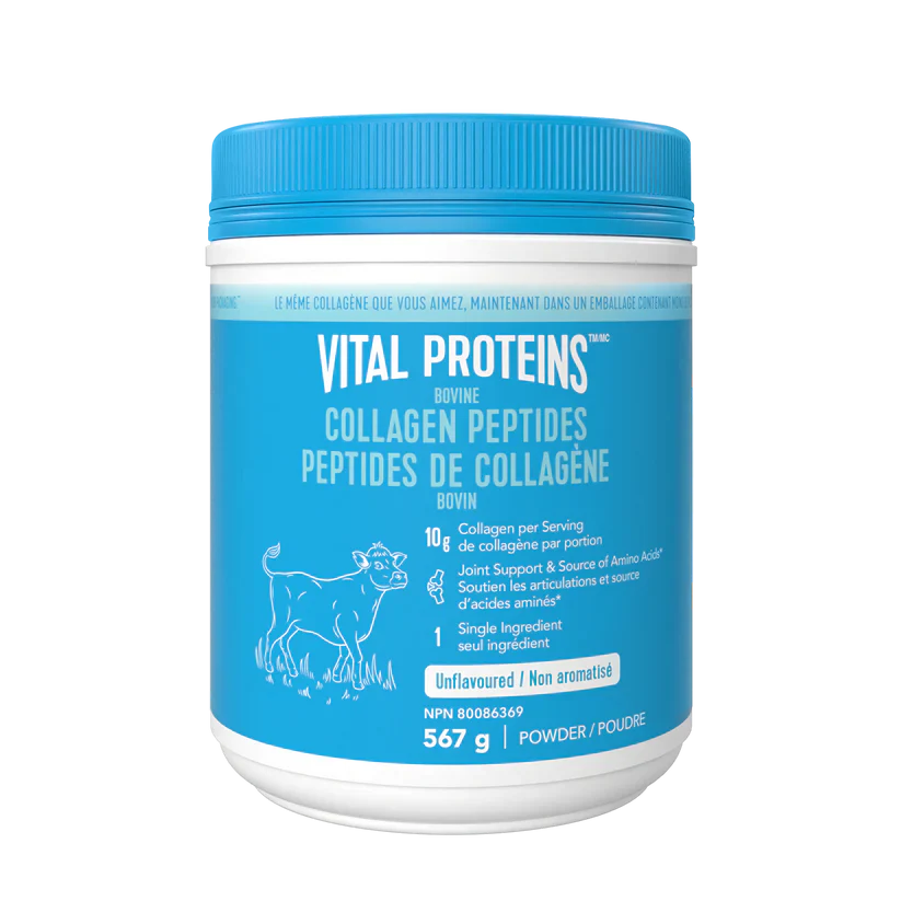 Vital Proteins Bovine Collagen Peptides Unflavoured 567 Grams