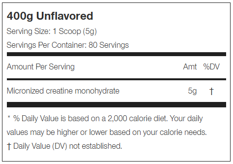 MuscleTech Platinum 100% Creatine 80 Servings