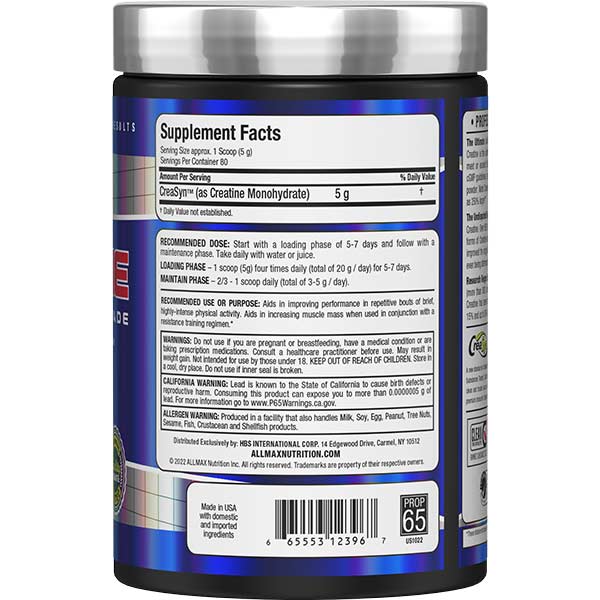 Allmax Creatine Powder 400g