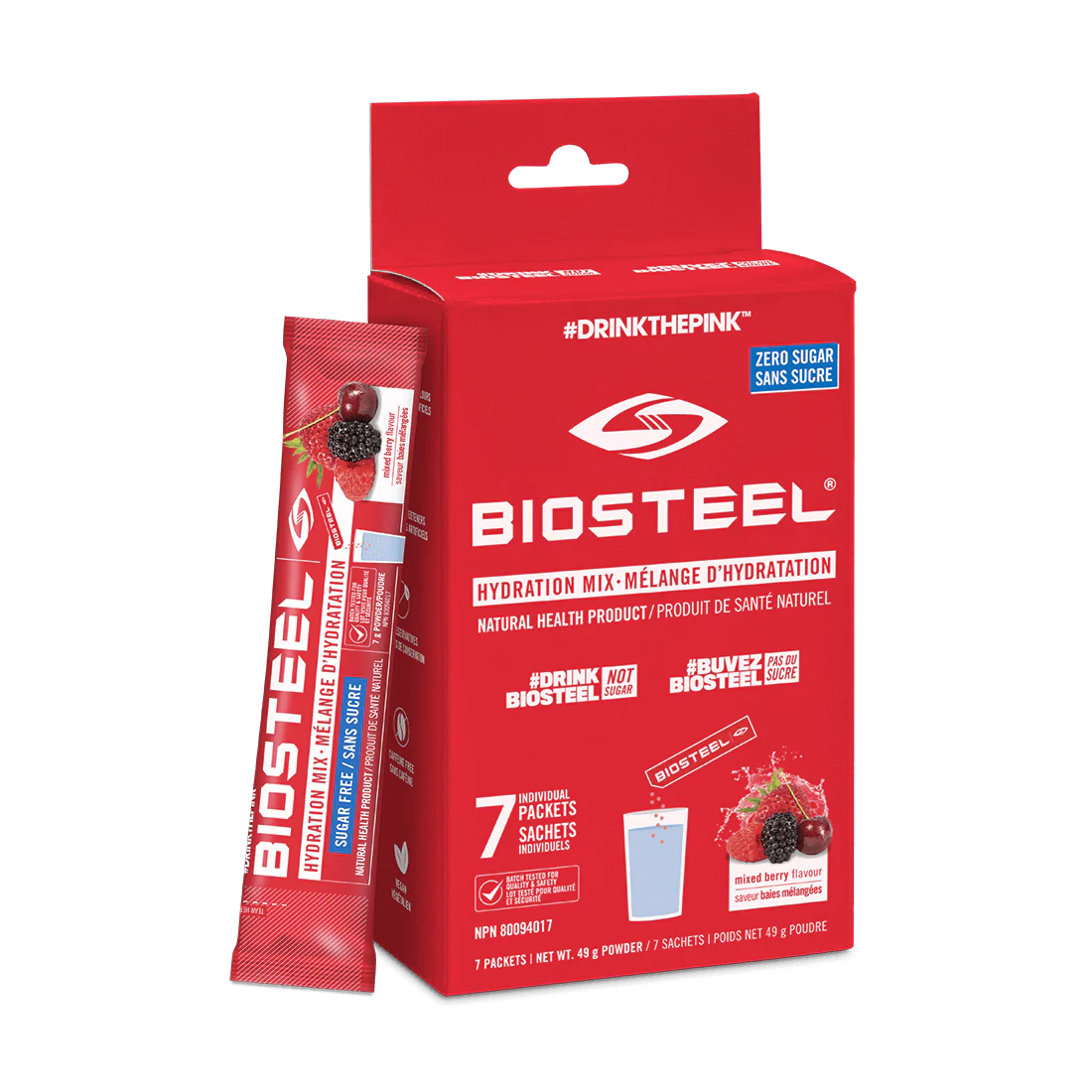 Biosteel Hydration Mix Mixed Berry 7 Pack