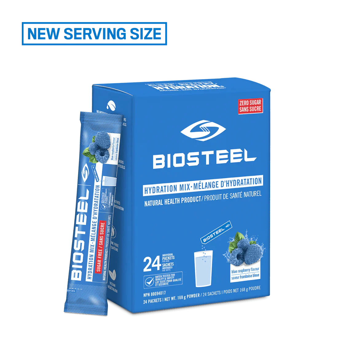 Biosteel Hydration Mix Blue Raspberry 7 Pack