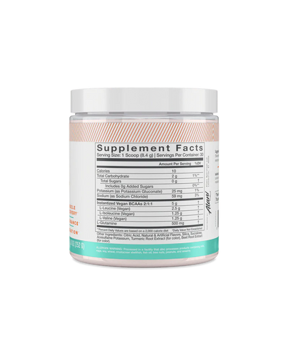 Alani Nu BCAA Sour Peach Rings 30 Servings