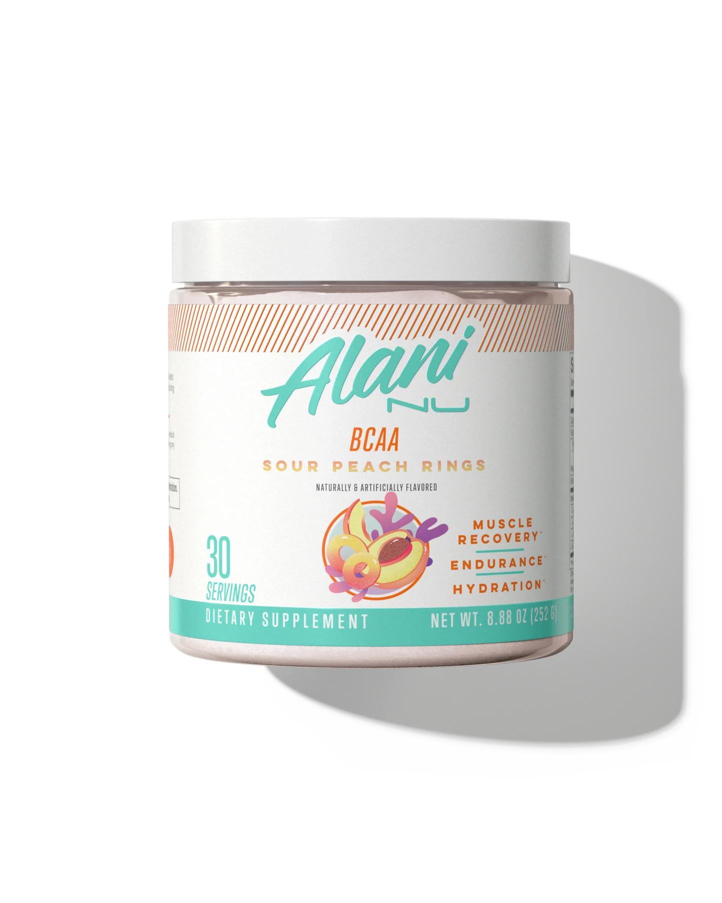 Alani Nu BCAA Sour Peach Rings 30 Servings