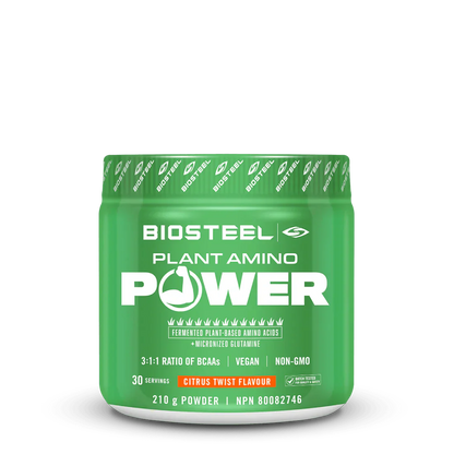 Biosteel Plant Amino Power BCAA+ Citrus Twist 30 Servings