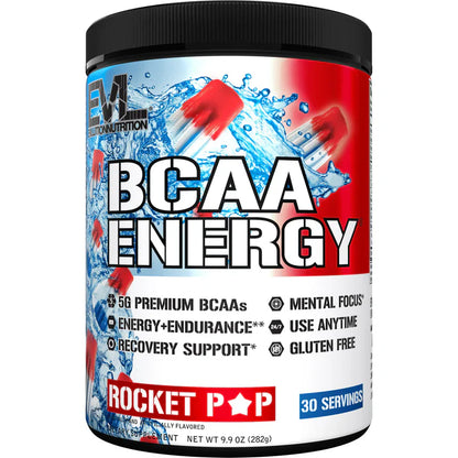 EVLution Nutrition BCAA Energy Rocket Pop 30 Servings
