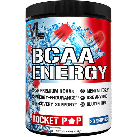 EVLution Nutrition BCAA Energy Rocket Pop 30 Servings