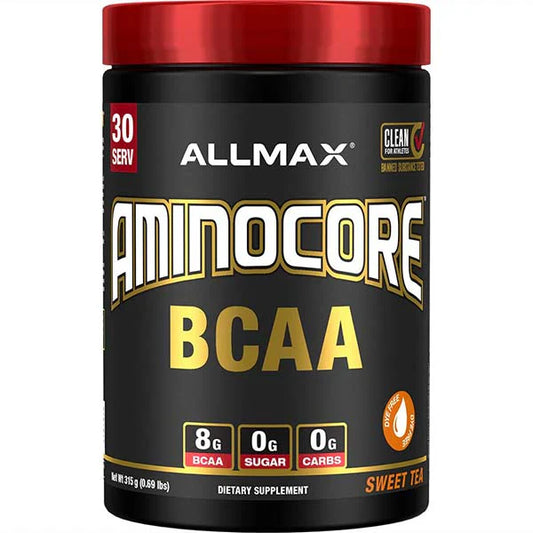 Allmax Aminocore: BCAA Supplement Powder Sweet Tea 30 Servings