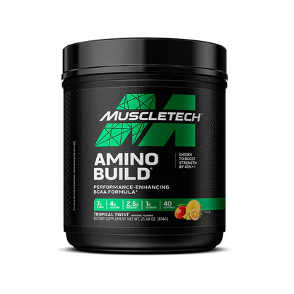 MuscleTech Amino Build BCAA Formula Troical Twist 40 Servings