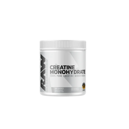 RAW Creatine Monohydrate Unflavoured 30 Servings