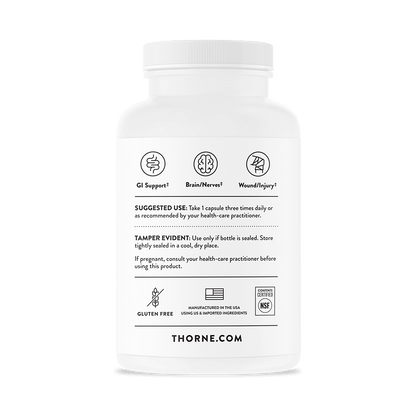 THORNE L-Glutamine 90 Capsules