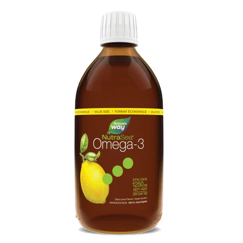 Nature's Way NutraSea Omega-3 Lemon 500 ml