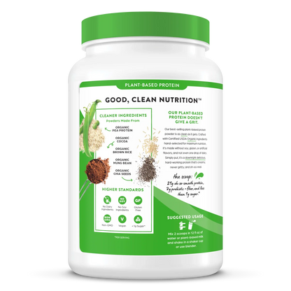 Orgain Organic Plant Based Protein Powder Creamy Chocolate Fudge 920 Grams