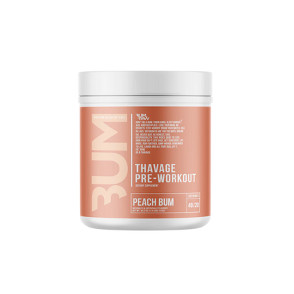 RAW Thavage Pre-Workout Peach Bum 40/20 Servings
