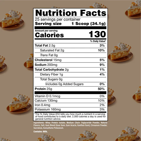 RAW Cbum Itholate Protein Grandma's Apple Pie 25 Servings
