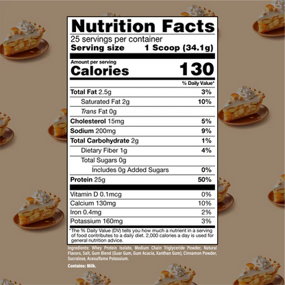 RAW Cbum Itholate Protein Grandma's Apple Pie 25 Servings