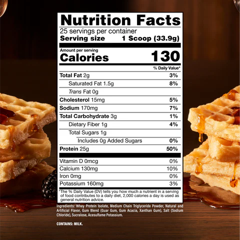 RAW Cbum Itholate Protein Maple Waffle Eh? 25 Servings