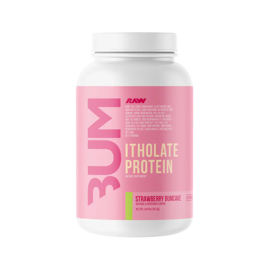 RAW Cbum Itholate Protein Strawberry Bumcake 25 Servings