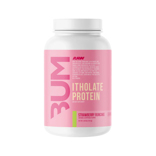 RAW Cbum Itholate Protein Strawberry Bumcake 25 Servings