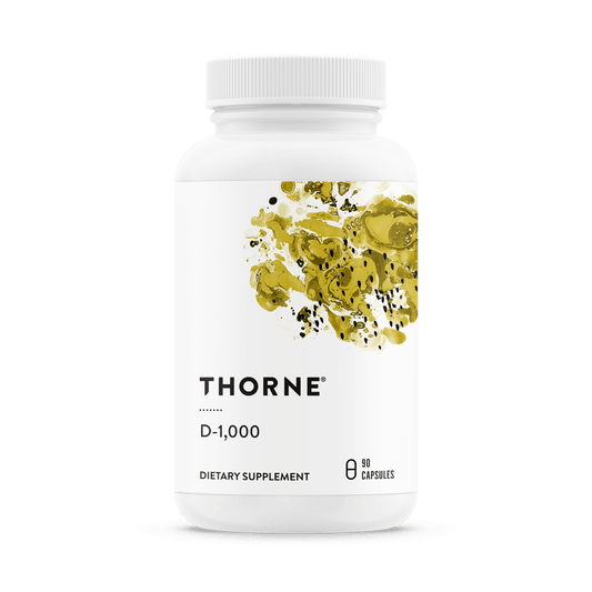 THORNE Vitamin D-1,000 90 Capsules