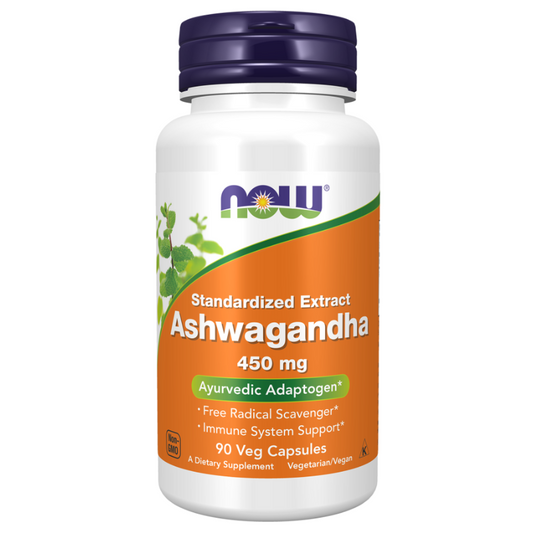 NOW Ashwagandha 450 mg 90 Capsules
