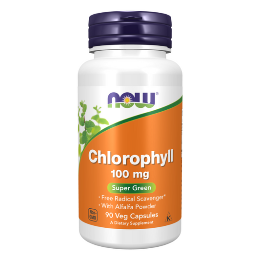 NOW Chlorophyll 100 mg 90 Capsules