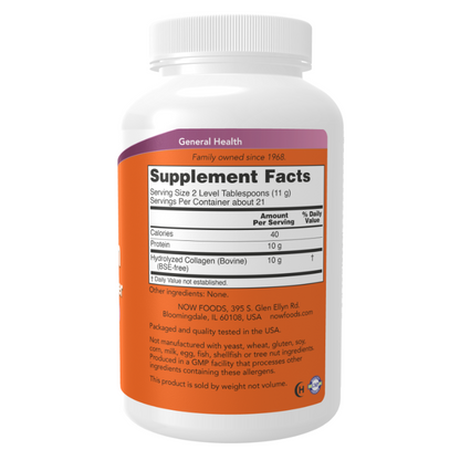 NOW Collagen Peptides Powder 8 oz