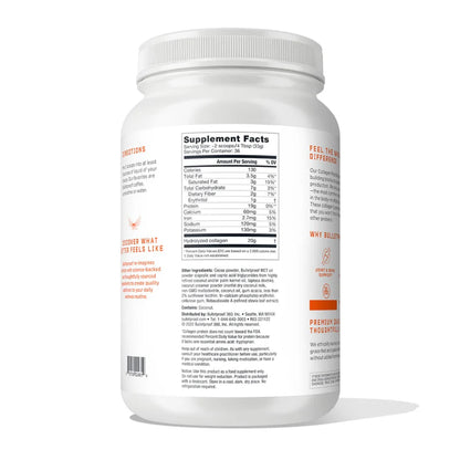 Bulletproof Collagen Peptides Chocolate 43.2 oz