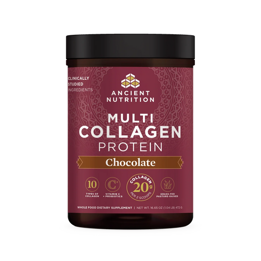 Ancient Nutrition Multi Collagen Protein Chocolate 45 Servings