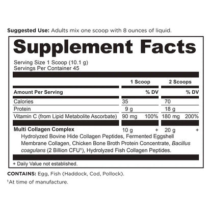 Ancient Nutrition Multi Collagen Protein Unflavoured 45 Servings