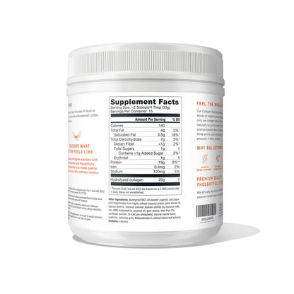 Bulletproof Collagen Peptides Vanilla 17.6 oz