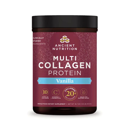 Ancient Nutrition Multi Collagen Protein Vanilla 45 Servings