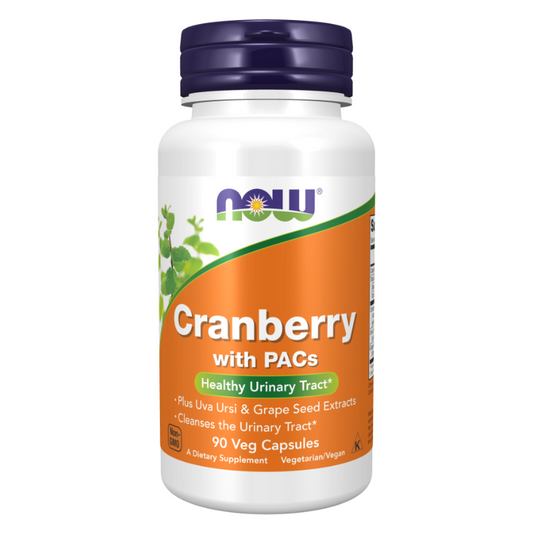 NOW Cranberry with PACs 90 Capsules