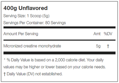 MuscleTech Platinum 100% Creatine 80 Servings