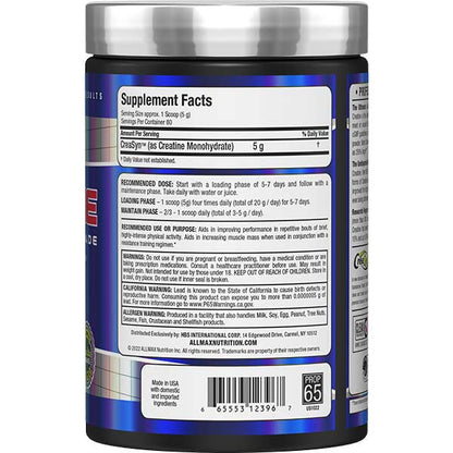 Allmax Creatine Powder 400g