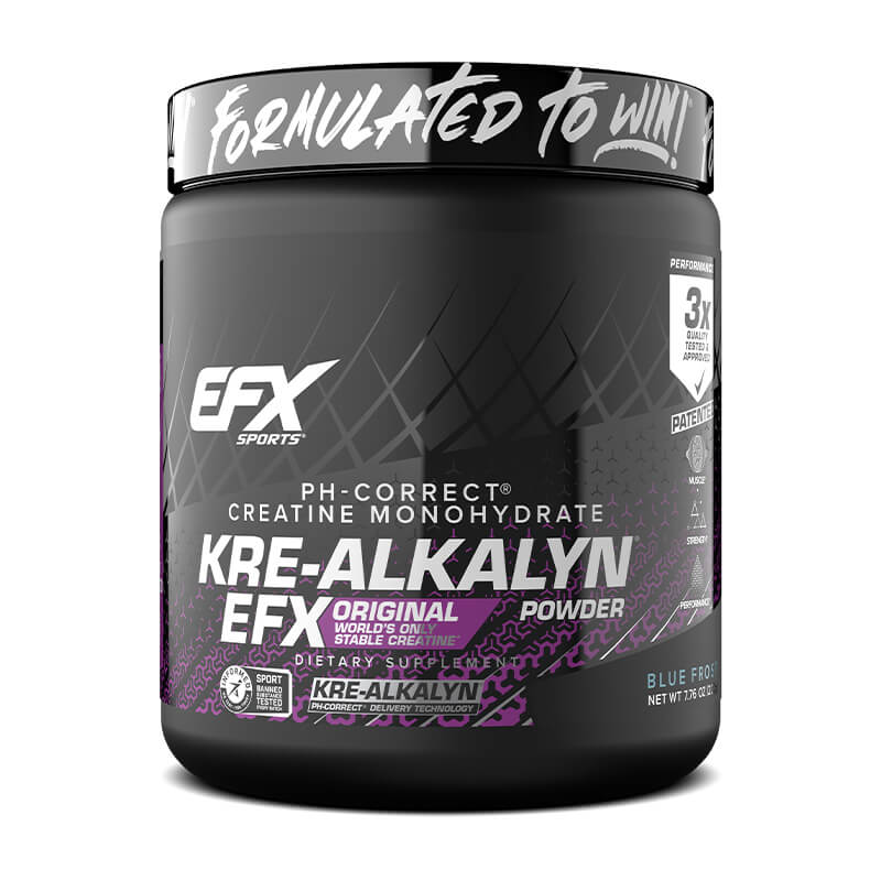 EFX Sports Kre-Alkalyn EFX Creatine Powder Blue Frost 220g