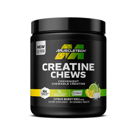 MuscleTech Creatine Chews Citrus Burst 30 Servings 2lbs