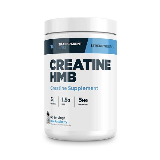 Transparent Labs Creatine HMB Blue Raspberry 60 Servings