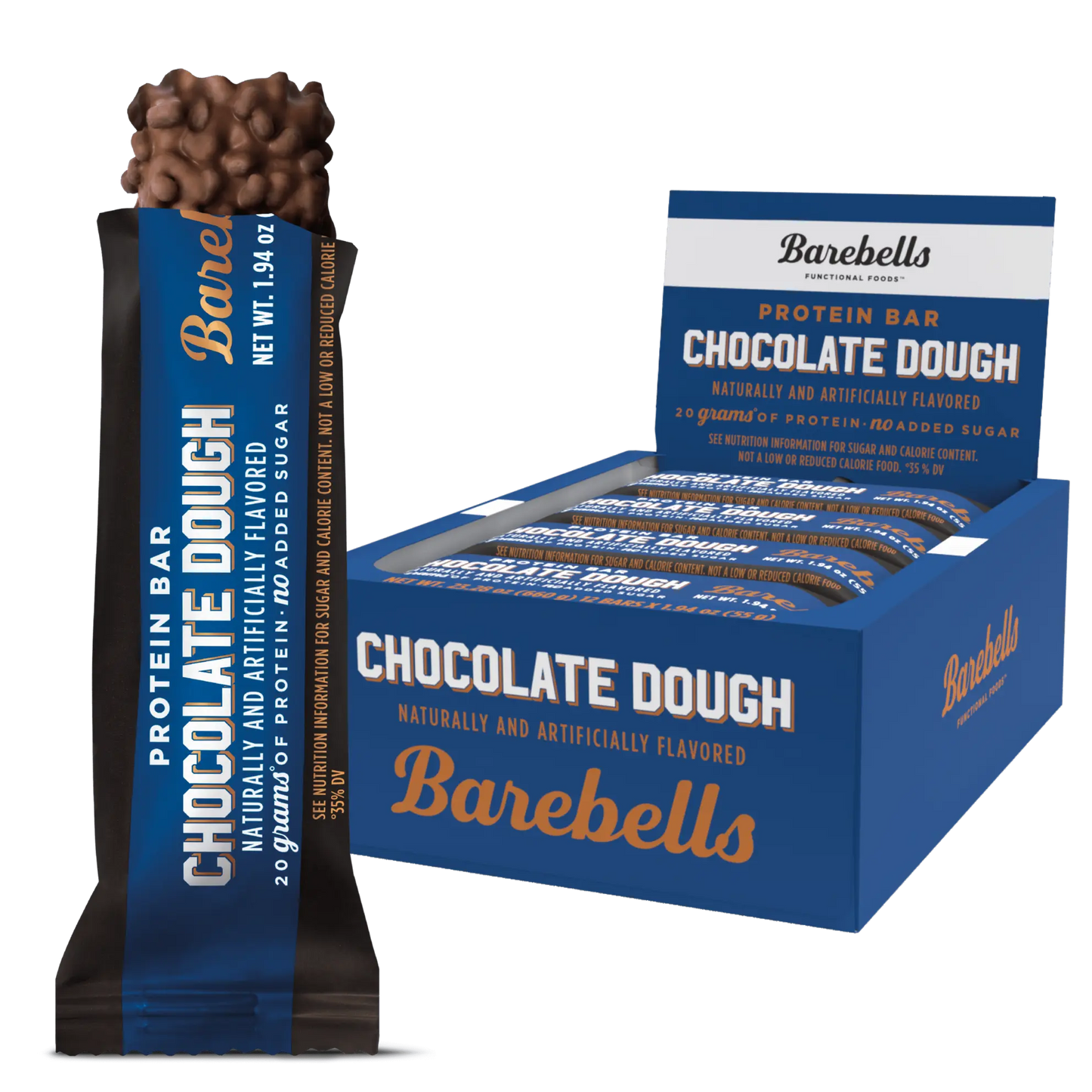 Barebells Protein Bar Chocolate Dough 12-Pack