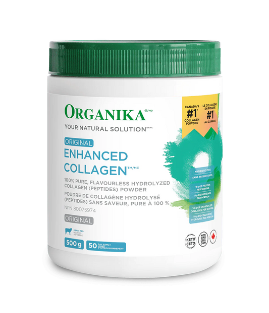 ORGANIKA Enhanced Collagen Original Unflavoured 500 Grams
