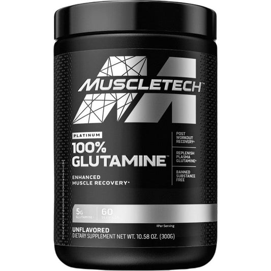 MuscleTech Platinum 100% Glutamine 60 Servings