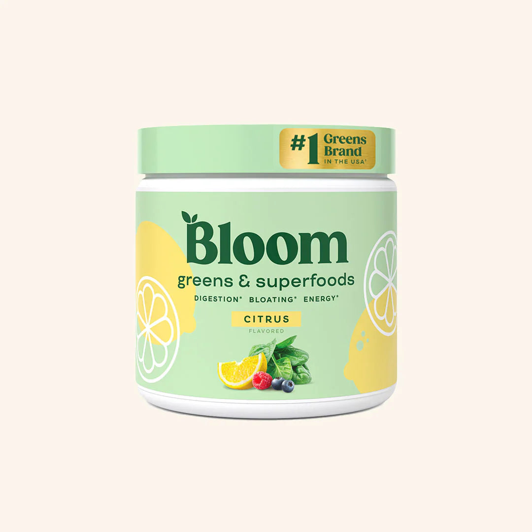 Bloom Greens & Superfoods Citrus 30 Servings