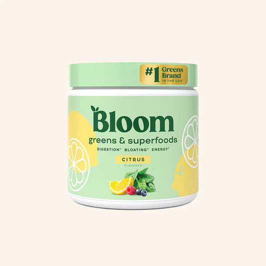 Bloom Greens & Superfoods Citrus 30 Servings