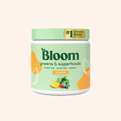Bloom Greens & Superfoods Mango 30 Servings
