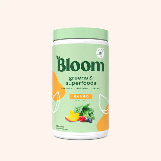 Bloom Greens & Superfoods Mango 60 Servings
