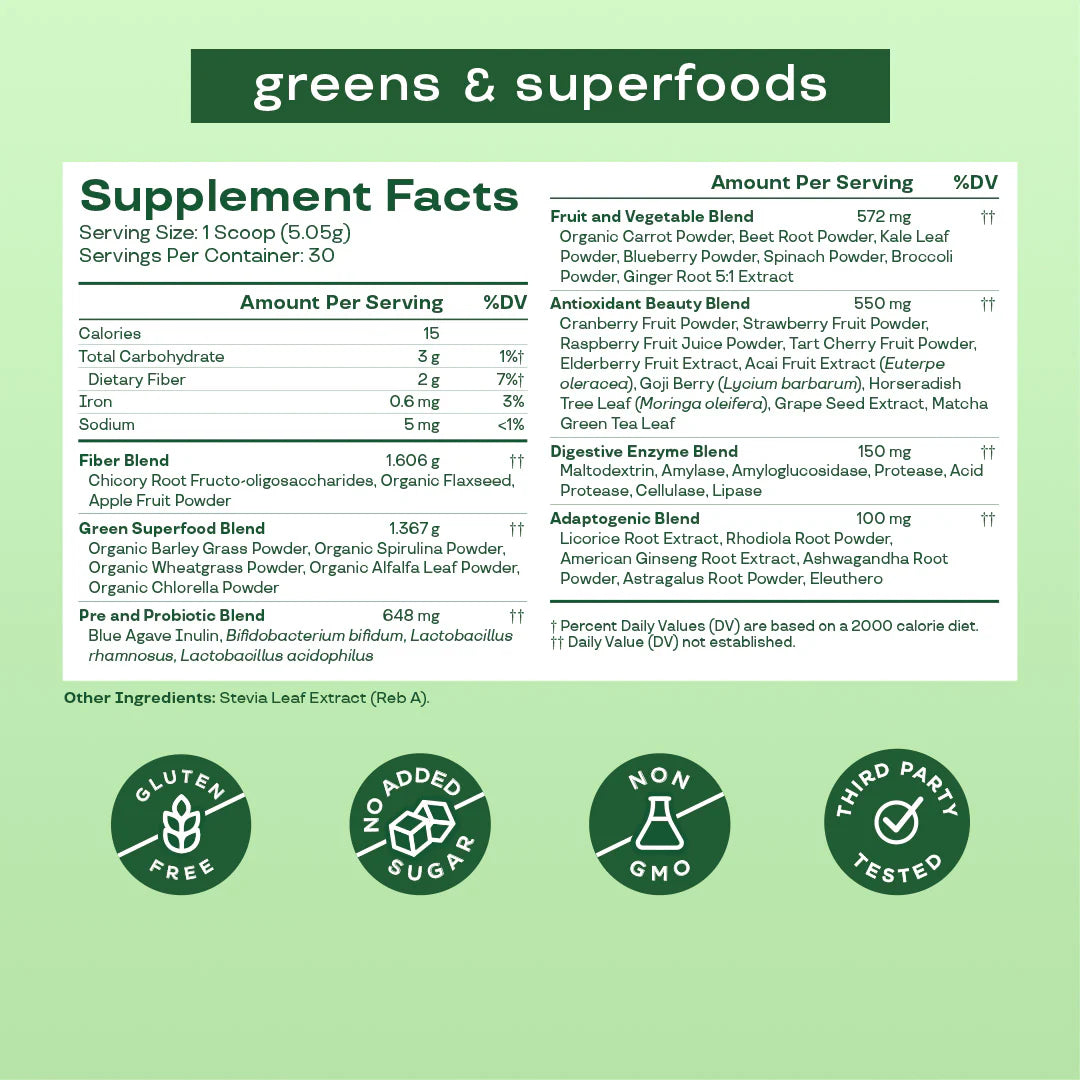 Bloom Greens & Superfoods Original 30 Servings